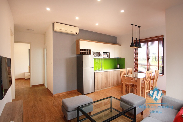 High floor and nice apartment with 2 bedrooms for lease in Nghi Tam Village